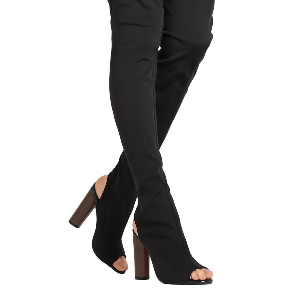 Thigh high boots